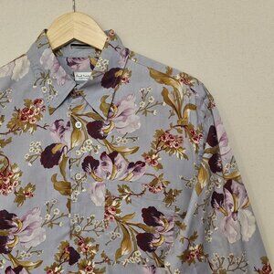 Paul Smith Floral Print Button Down M